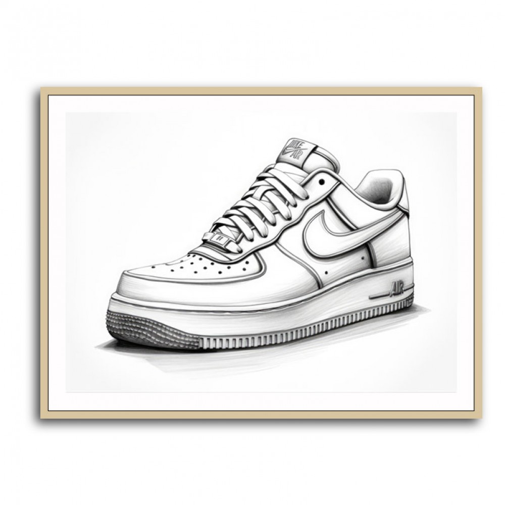Air force 1 cartoon drawing store